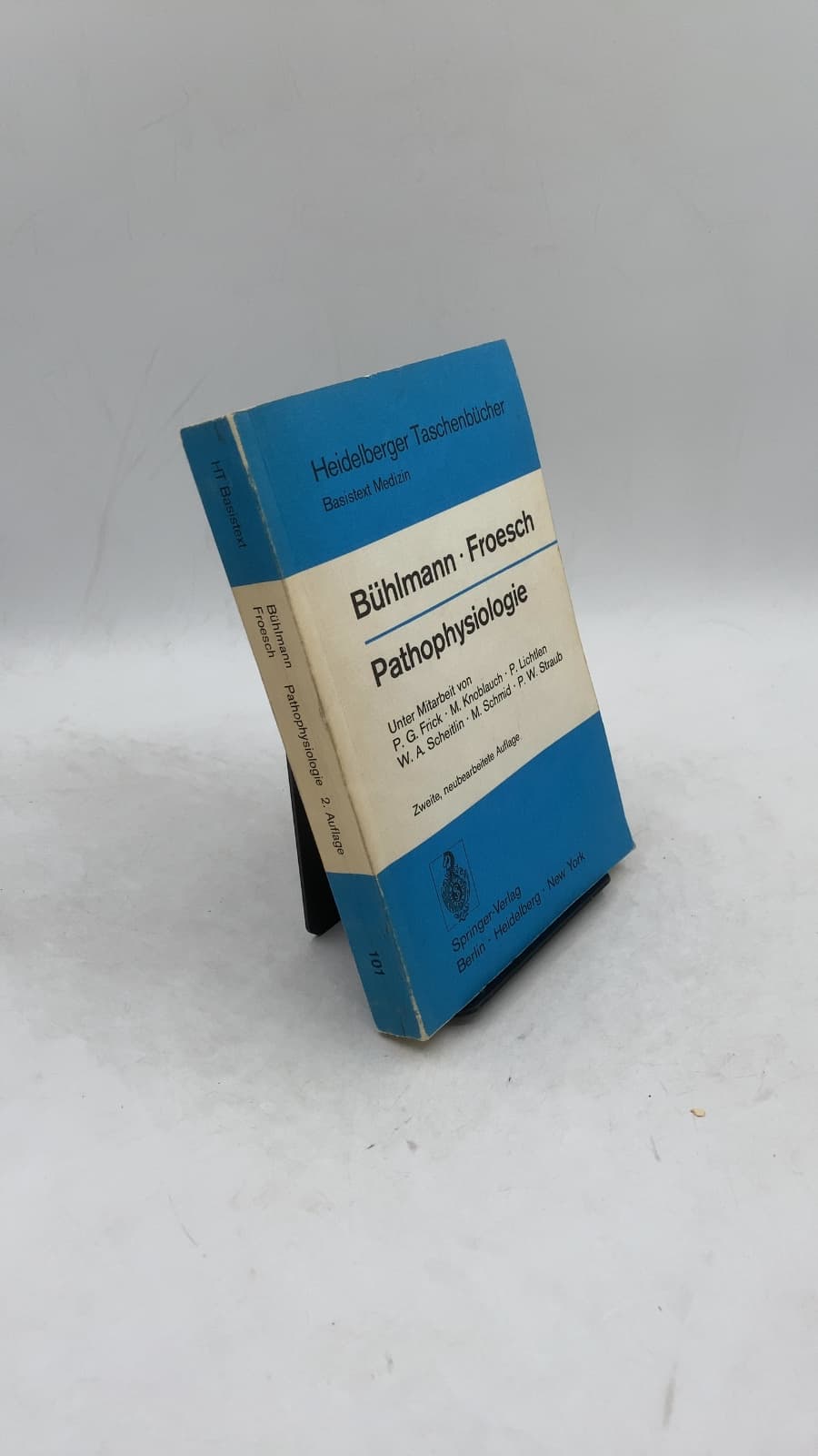 Pathophysiologie by A. A. Bühlmann, E. R. Froesch - front cover