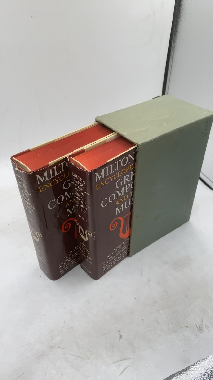 Milton Cross' Encyclopedia of the Great Composers and Their Music vol1 and 2