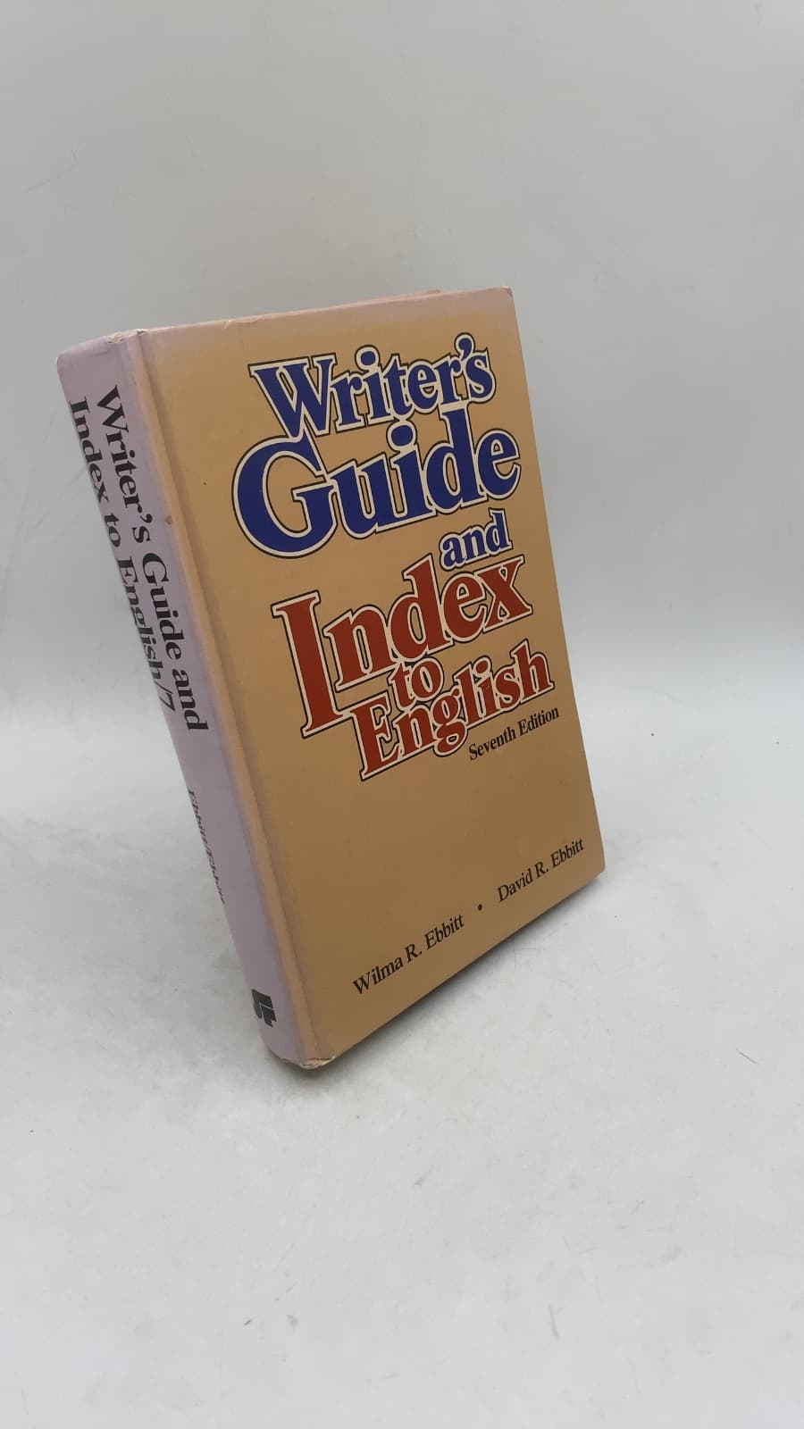 Writer's Guide and Index to English, Seventh Edition by Wilma R. Ebbitt, David R. Ebbitt - front cover