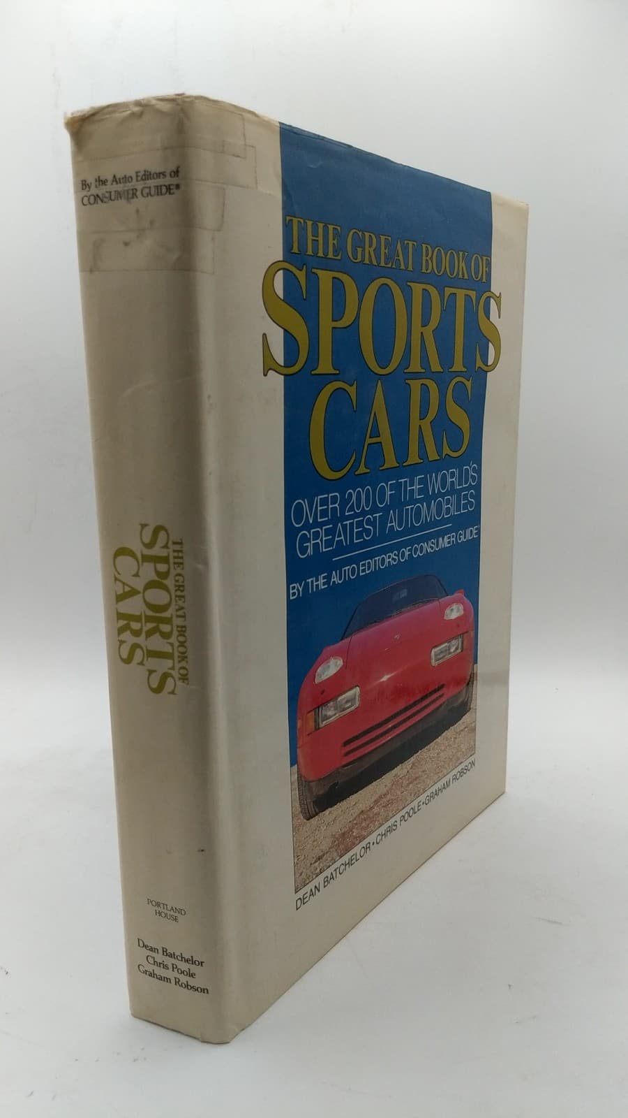 The Great Book of Sports Cars: Over 200 of the World's Greatest Automobiles by Dean Batchelor, Chris Poole, Graham Robson - front cover