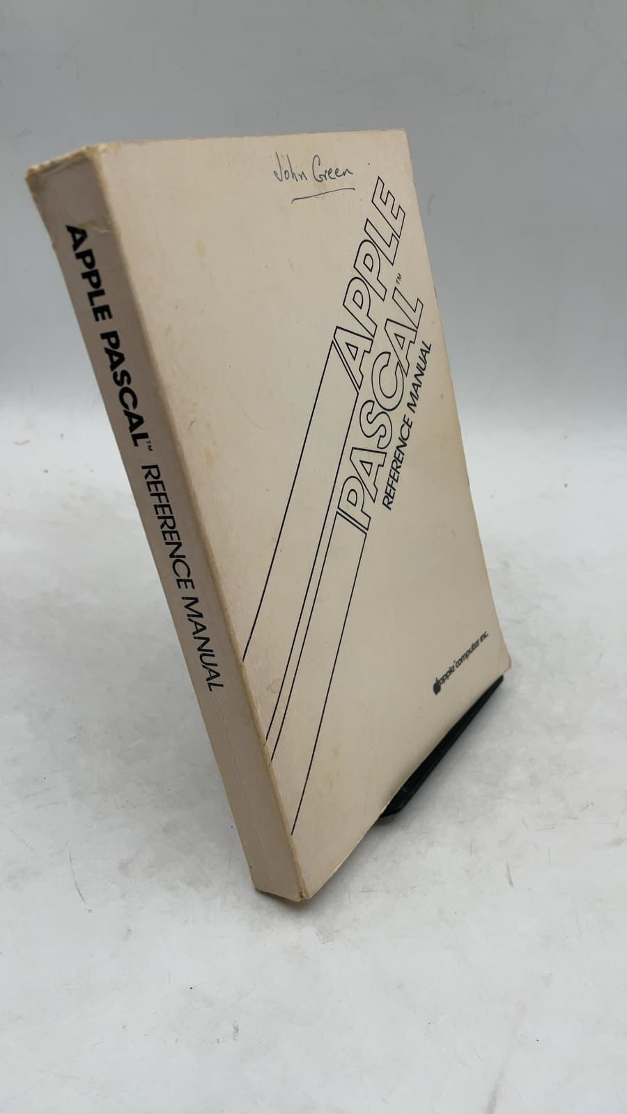 Apple Pascal Reference Manual - front cover