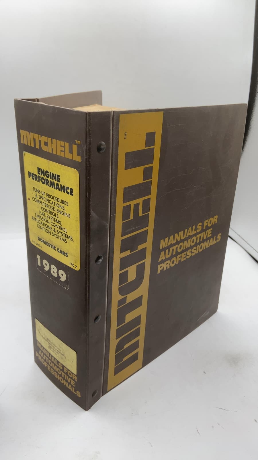1989 Engine Performance Service & Repair (Supplement 1 of 2) - front cover
