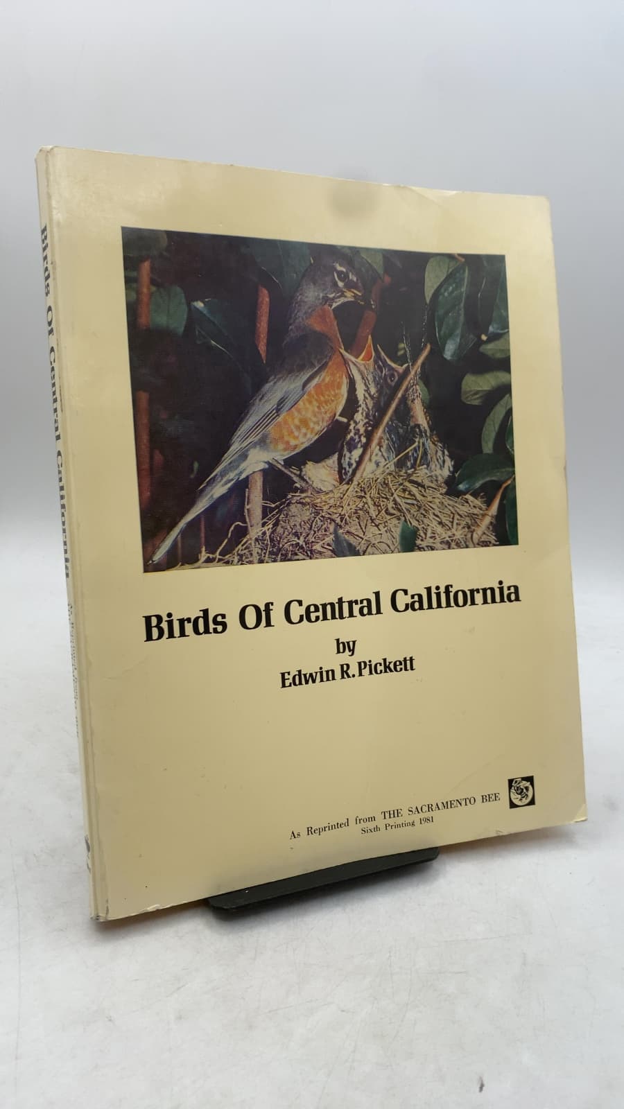 Birds Of Central California by Edwin R. Pickett - front cover