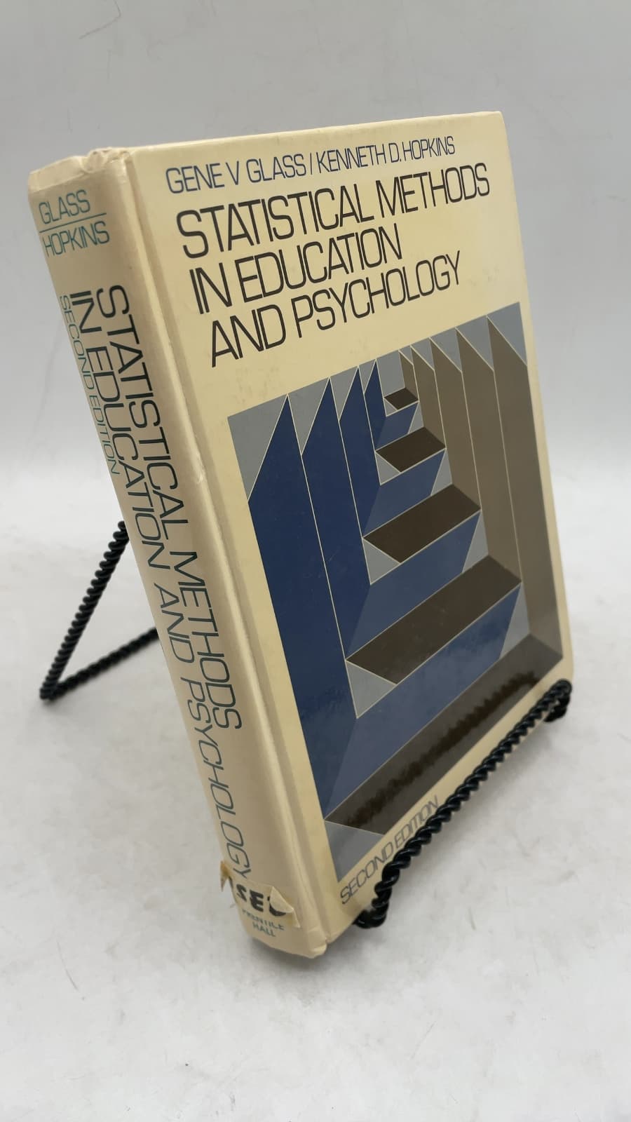 Statistical Methods in Education and Psychology by Gene V. Glass, Kenneth D. Hopkins - front cover