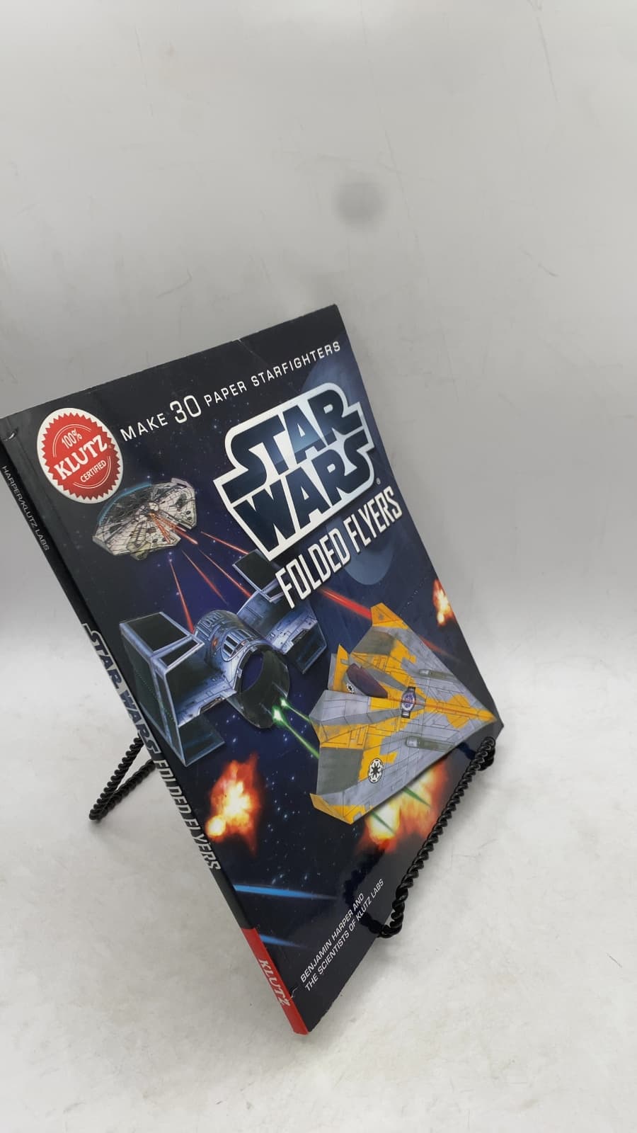 Star Wars Folded Flyers by Benjamin Harper and the Scientists of Klutz Labs - front cover