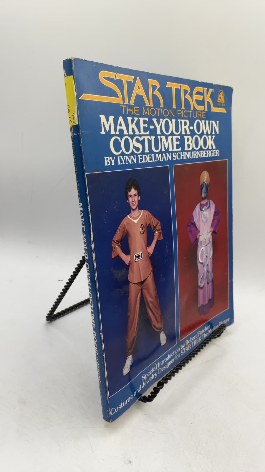 Star Trek The Motion Picture Make-Your-Own Costume Book by Lynn Edelman Schnurnberger - front cover