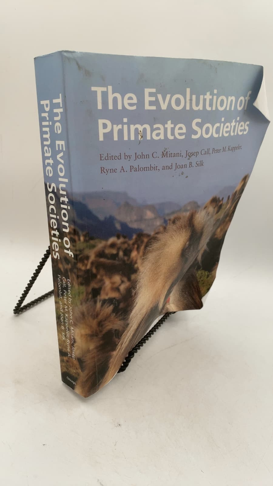 The Evolution of Primate Societies by John C. Mitani, Josep Call, Peter M. Kappeler, Ryne A. Palombit, Joan B. Silk - front cover