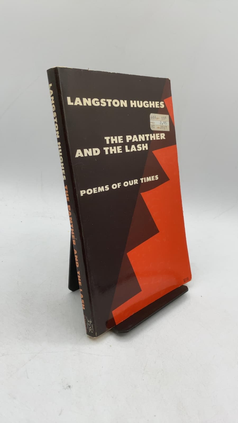 The Panther and the Lash: Poems of Our Times by Langston Hughes - front cover