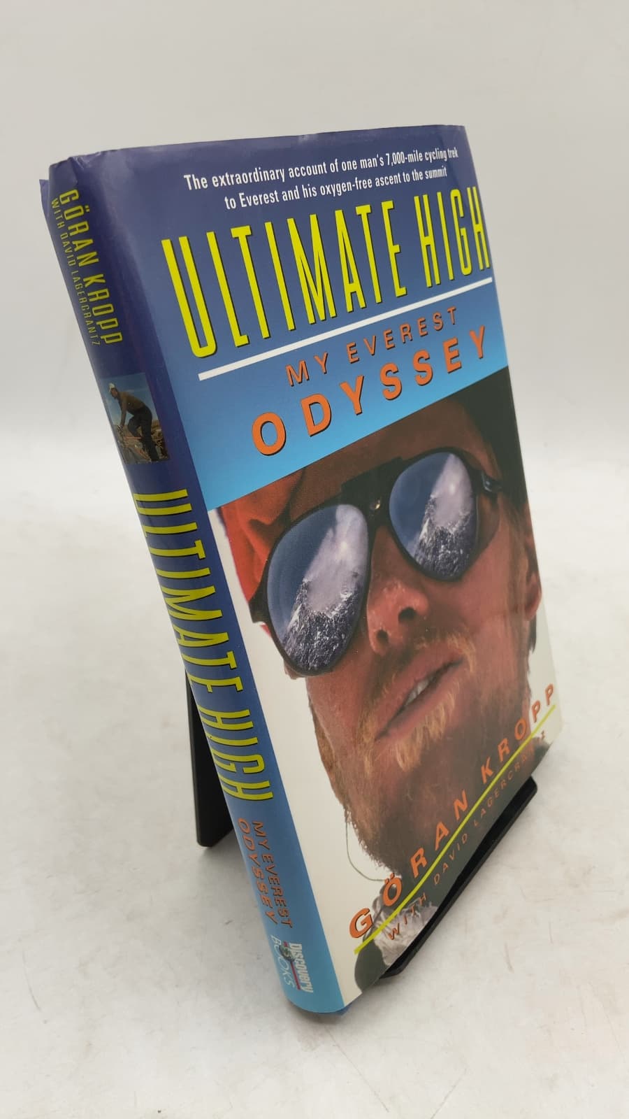 Ultimate High: My Everest Odyssey by Göran Kropp with David Lagercrantz - front cover