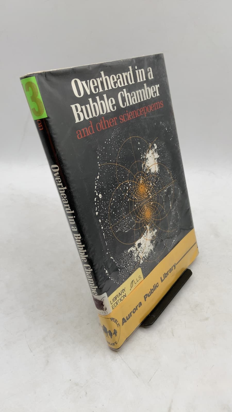 Overheard in a Bubble Chamber and other sciencepoems by Lillian Morrison - front cover