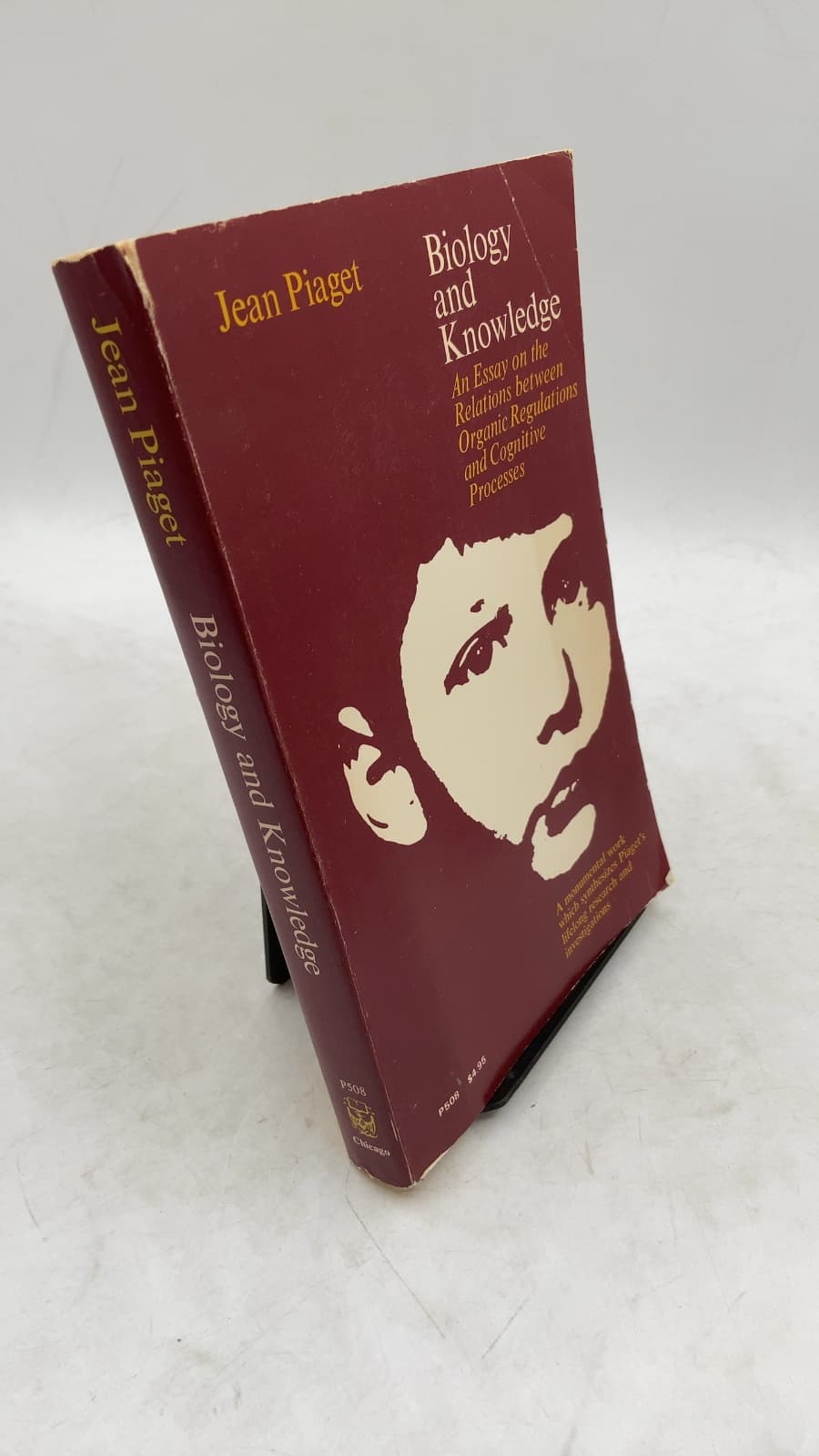 Biology and Knowledge: An Essay on the Relations between Organic Regulations and Cognitive Processes by Jean Piaget - front cover