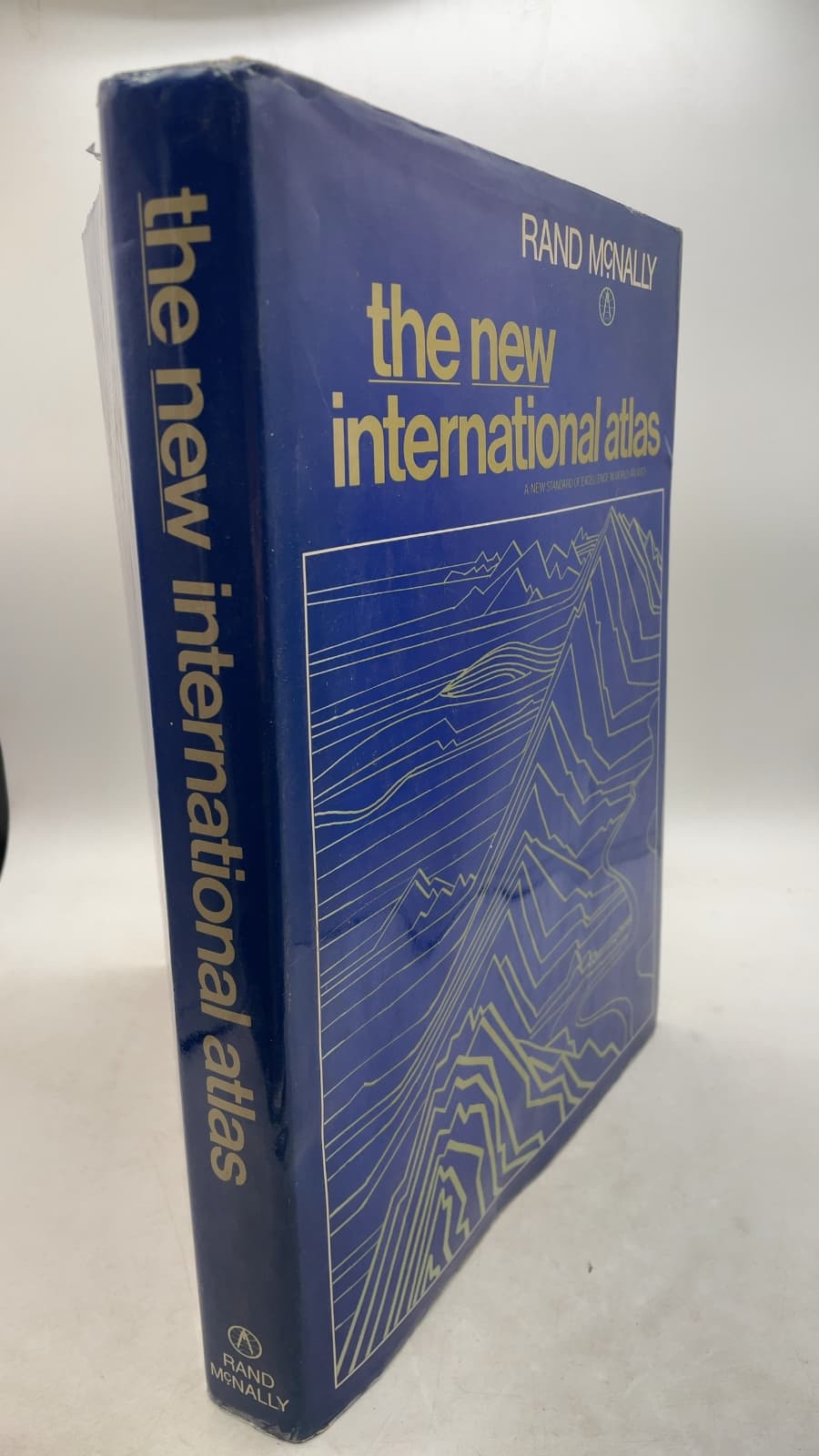 The New International Atlas by Rand McNally & Company - front cover
