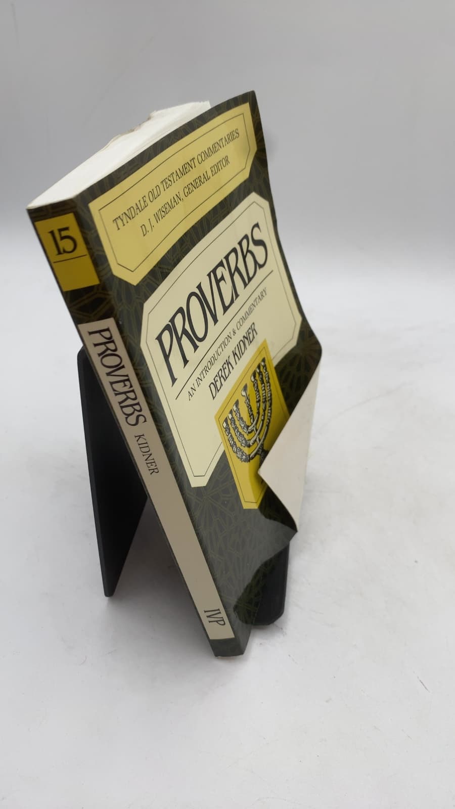 Proverbs: An Introduction & Commentary by The Rev. Derek Kidner, M.A., A.R.C.M. - front cover