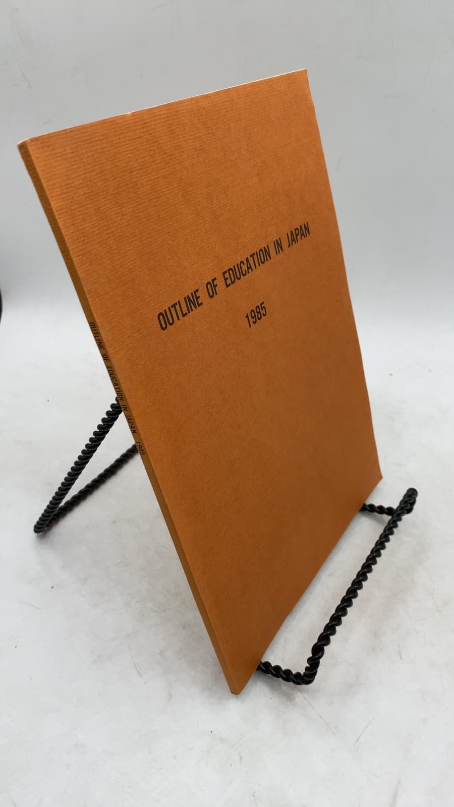Outline of Education in Japan 1985 by Ministry of Education, Science and Culture, Government of Japan - front cover