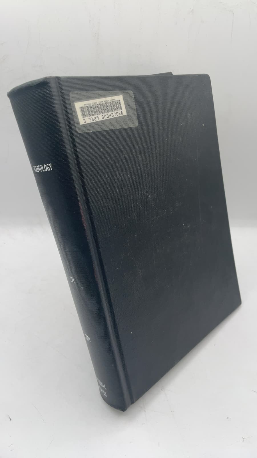 Radiology, October 2001, Volume 221, Number 1 by Radiological Society of North America - front cover