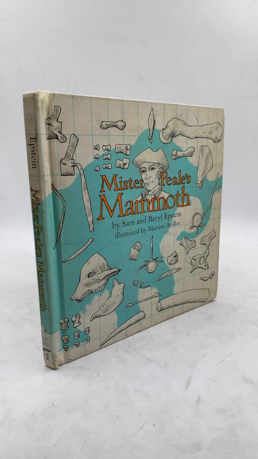 Mister Peale's Mammoth by Sam and Beryl Epstein - front cover