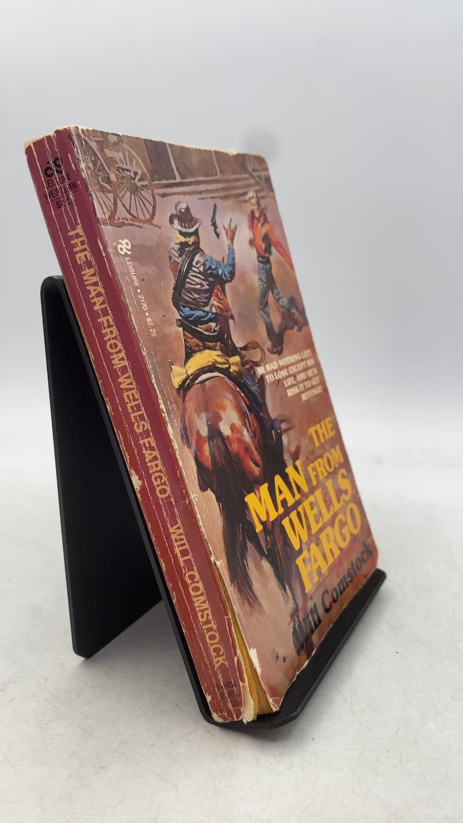 THE MAN From Wells Fargo by Will Comstock - front cover