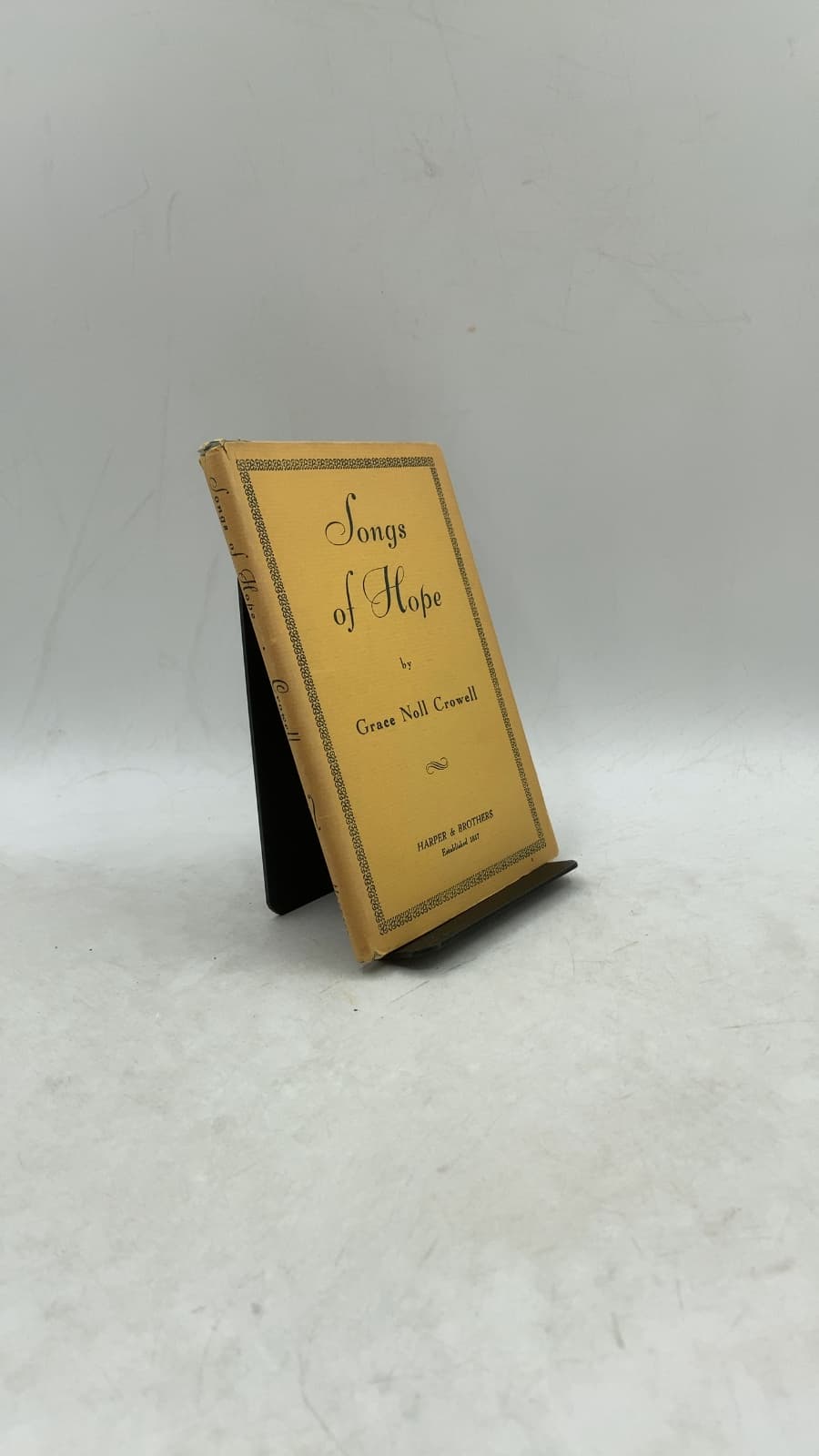 Songs of Hope by Grace Noll Crowell - front cover