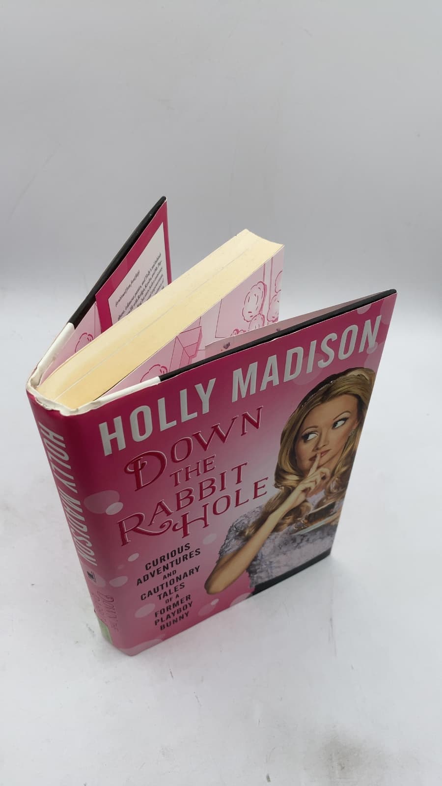 Down the Rabbit Hole: Curious Adventures and Cautionary Tales of a Former Playboy Bunny by Holly Madison - front cover