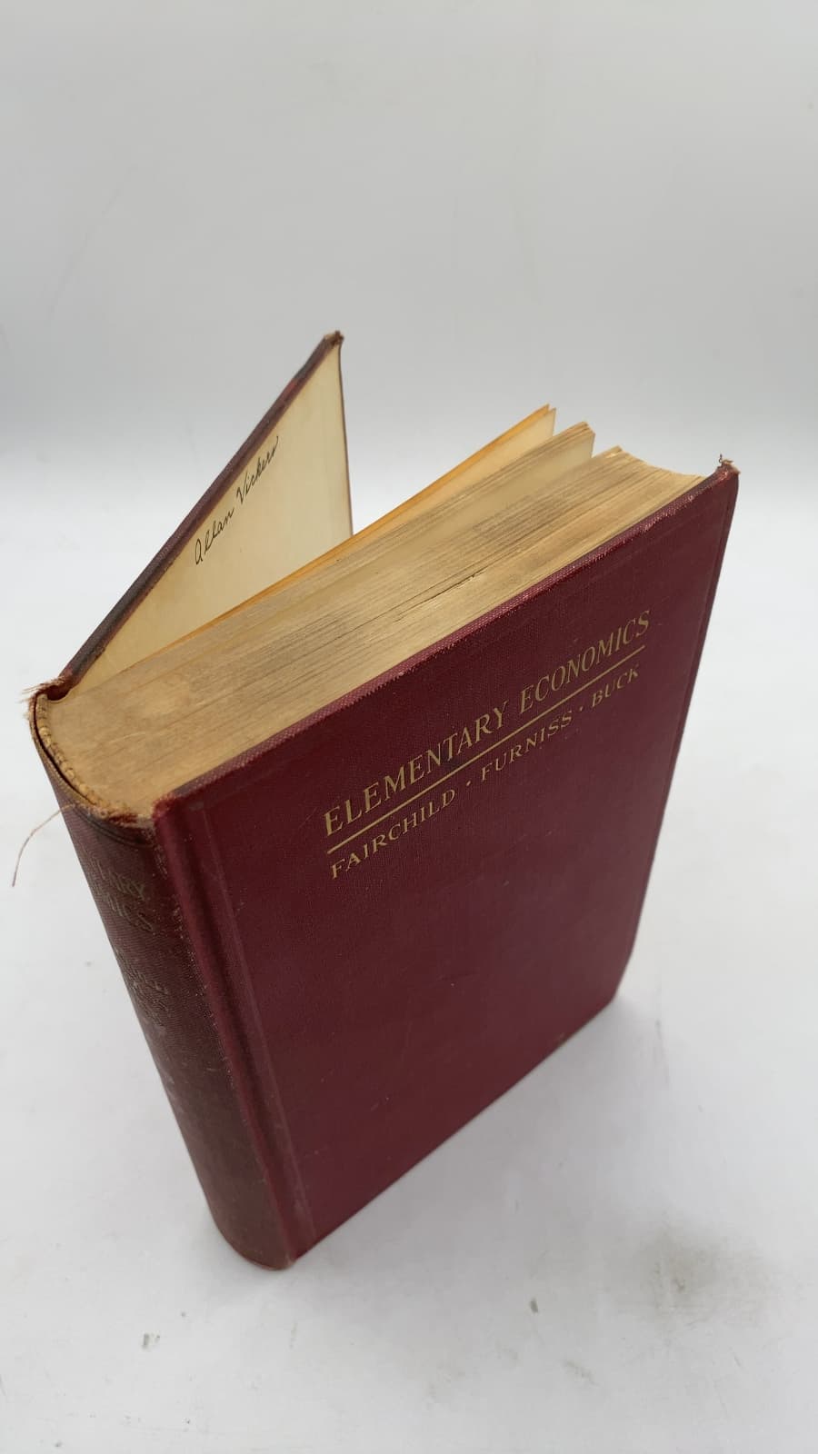 Elementary Economics, Volume II by Fred Rogers Fairchild, Edgar Stevenson Furniss, Norman Sydney Buck - front cover
