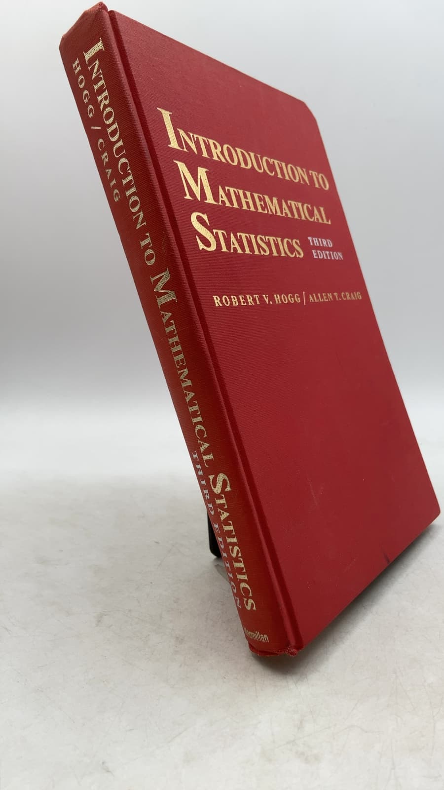 Introduction to Mathematical Statistics, 3rd Edition by Robert V. Hogg, Allen T. Craig - front cover