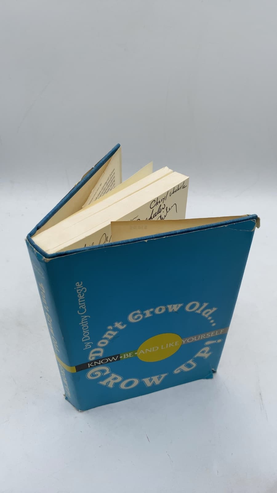 Don't Grow Old—Grow Up! by Dorothy Carnegie - front cover