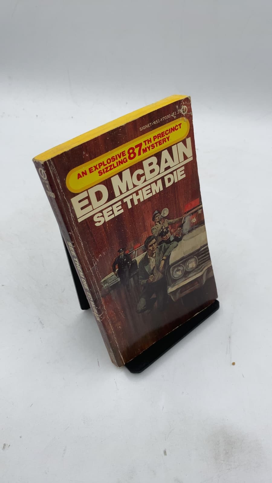 See Them Die by Ed McBain - front cover