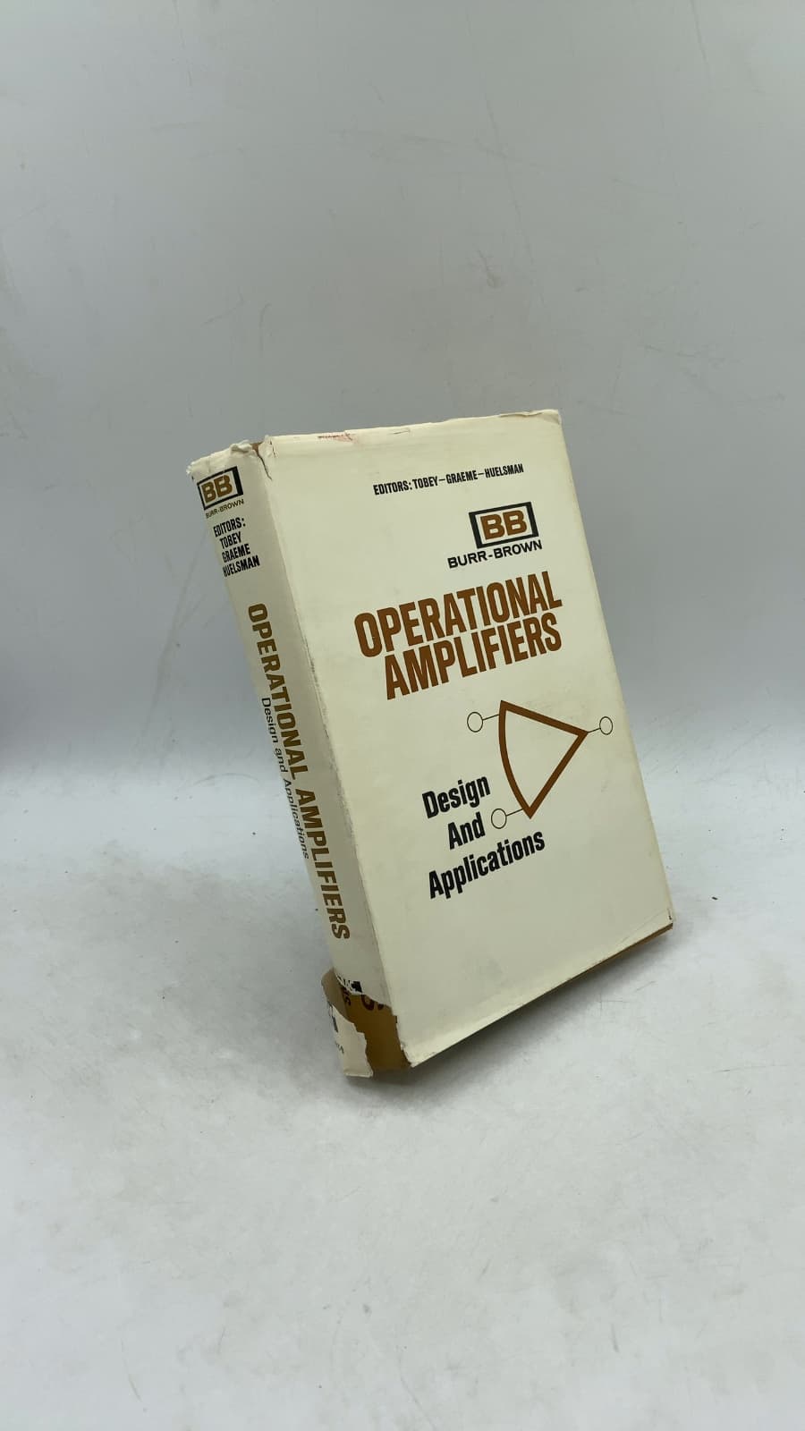OPERATIONAL AMPLIFIERS Design and Applications by Jerald G. Graeme, Gene E. Tobey, Lawrence P. Huelsman - front cover
