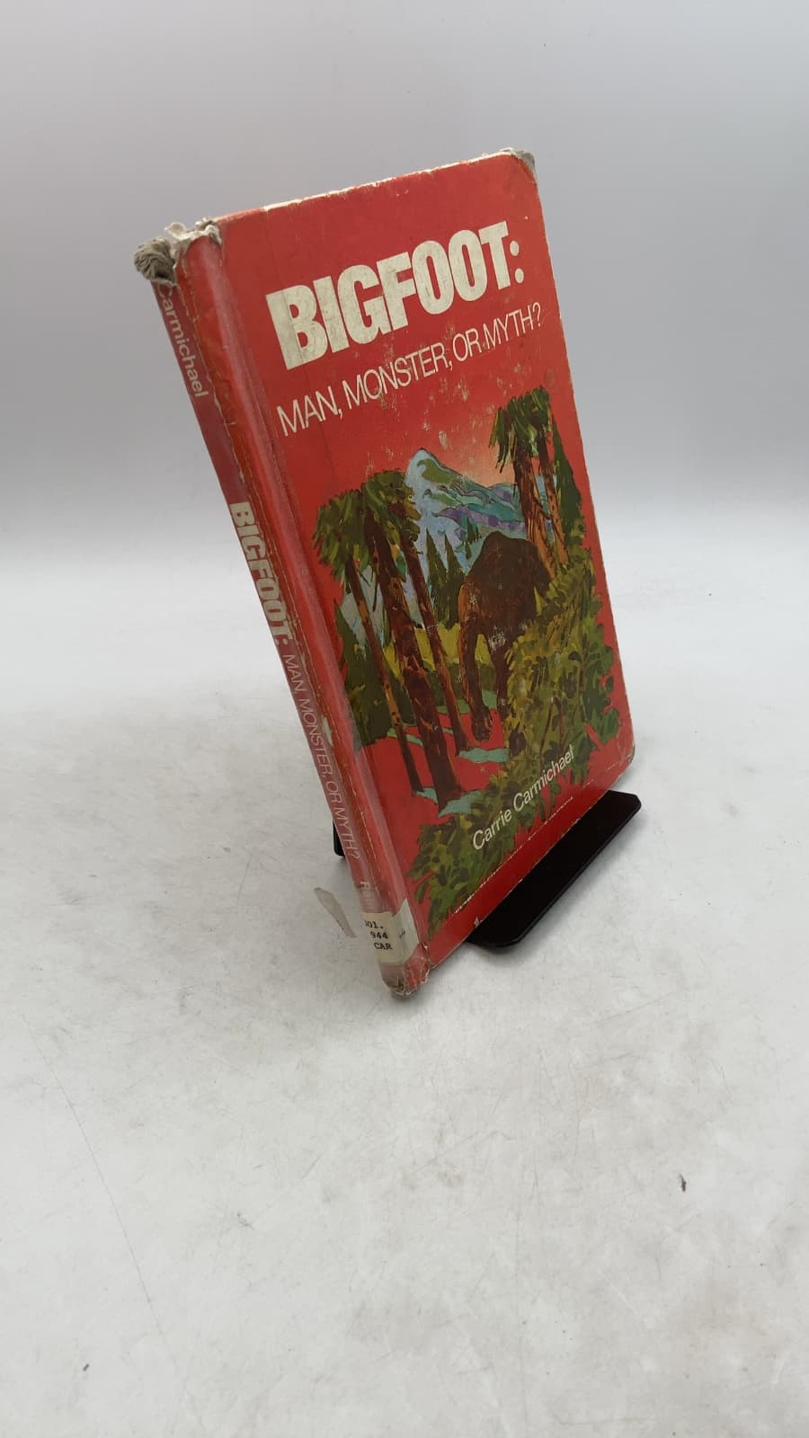 Bigfoot: Man, Monster, or Myth? by Carrie Carmichael - front cover