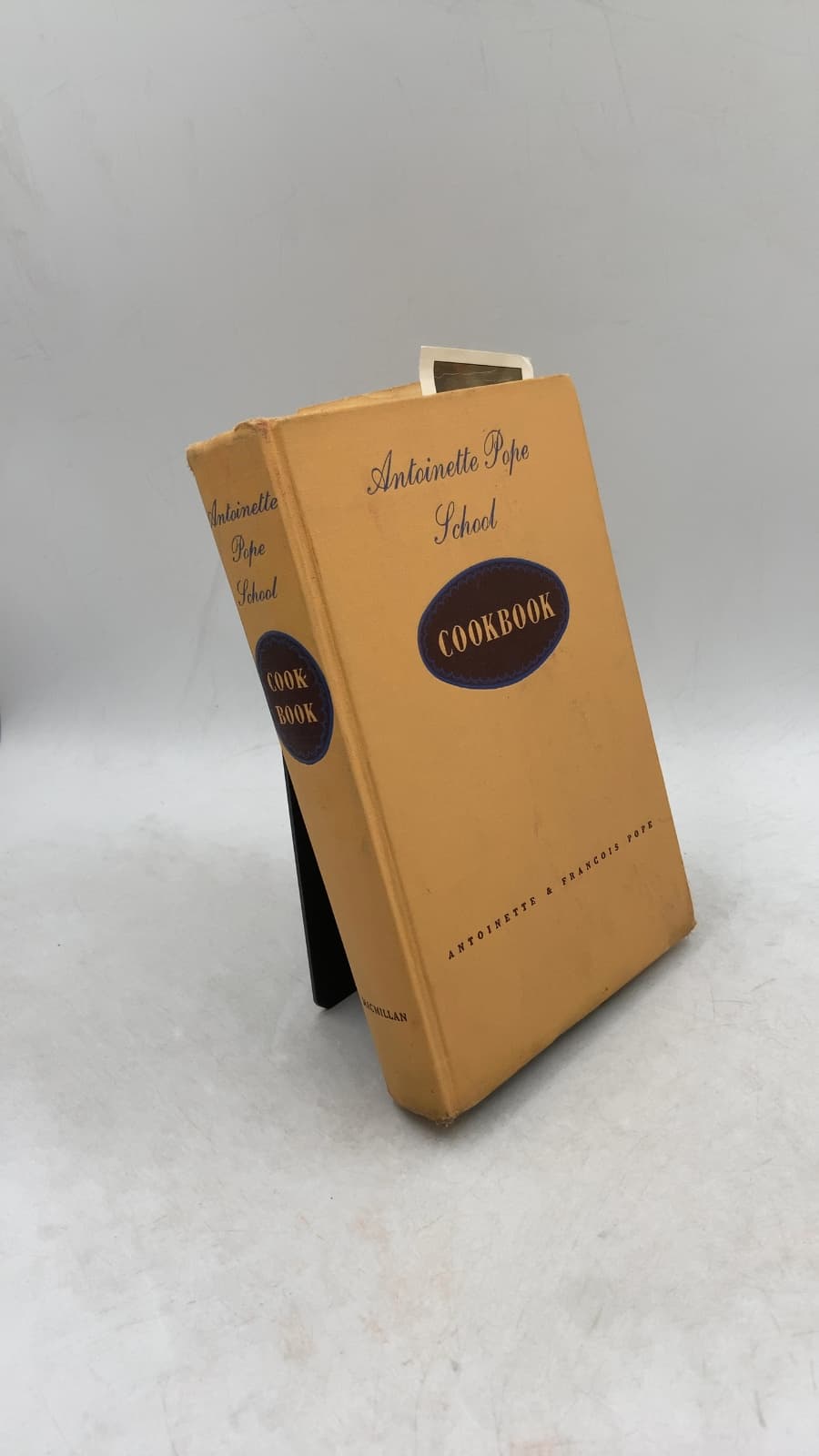 Antoinette Pope School Cookbook by Antoinette and Francois Pope - front cover