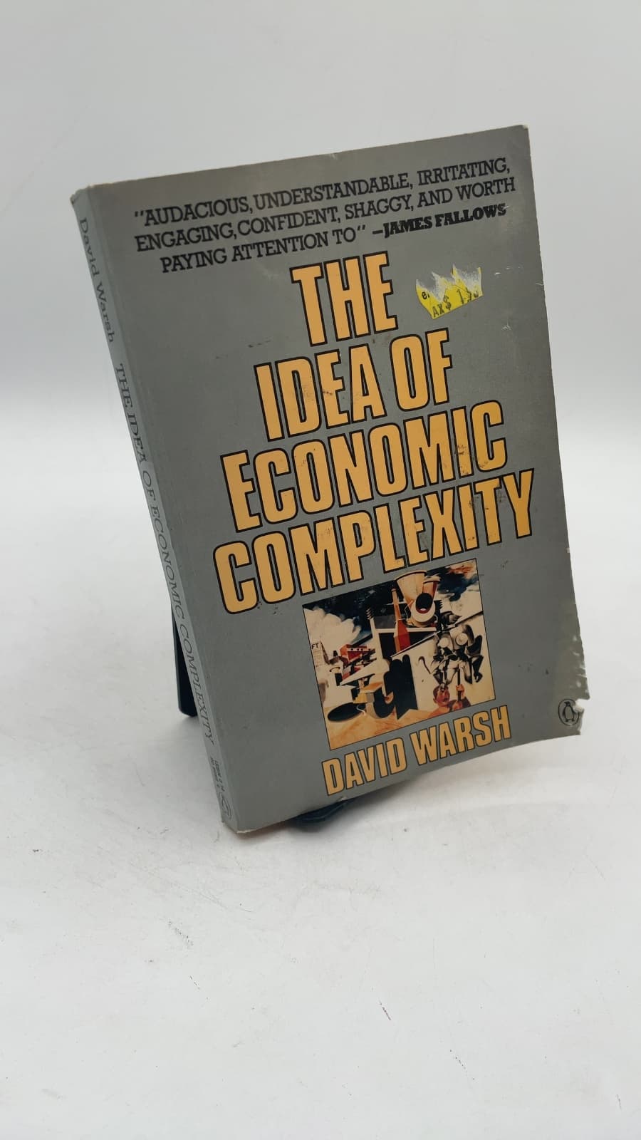The Idea of Economic Complexity by David Warsh - front cover