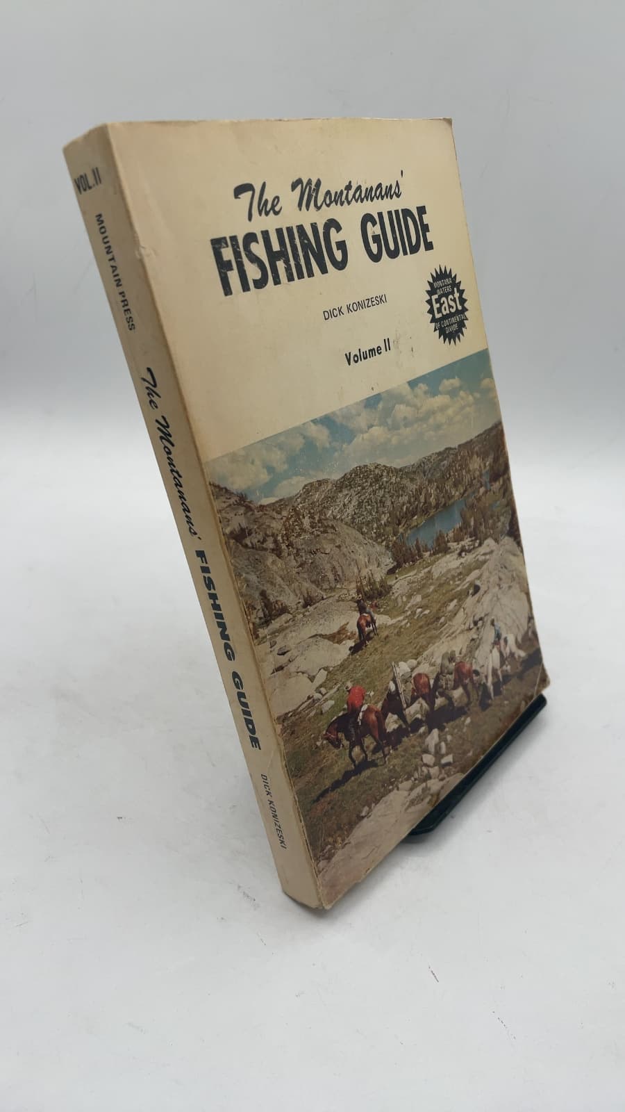 The Montanans' Fishing Guide, Volume II: Montana Waters East of Continental Divide by Dick Konizeski - front cover