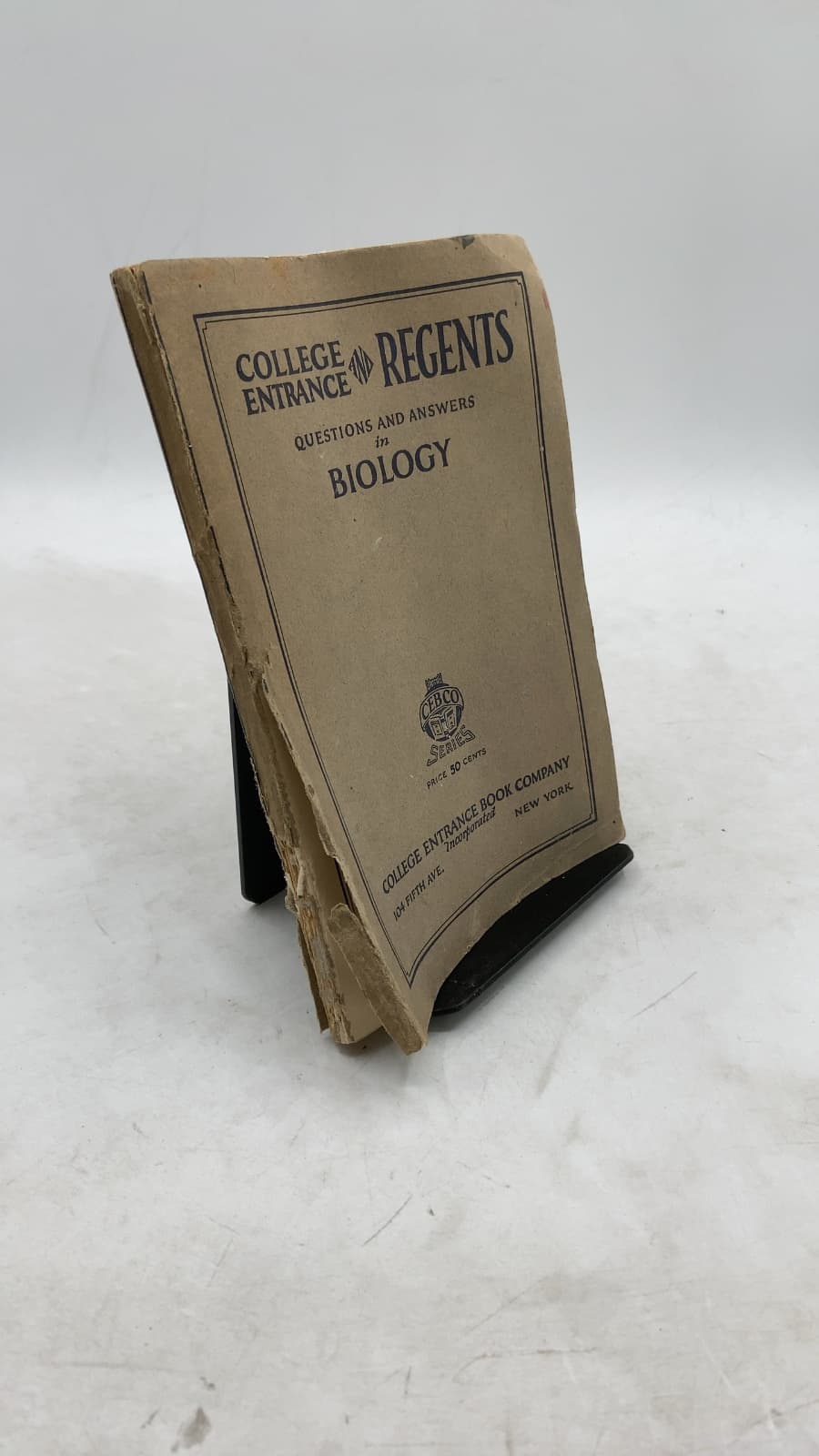 College Entrance Regents Questions and Answers in Biology - front cover