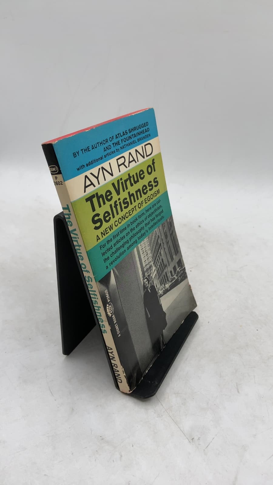 The Virtue of Selfishness: A New Concept of Egoism by Ayn Rand - front cover