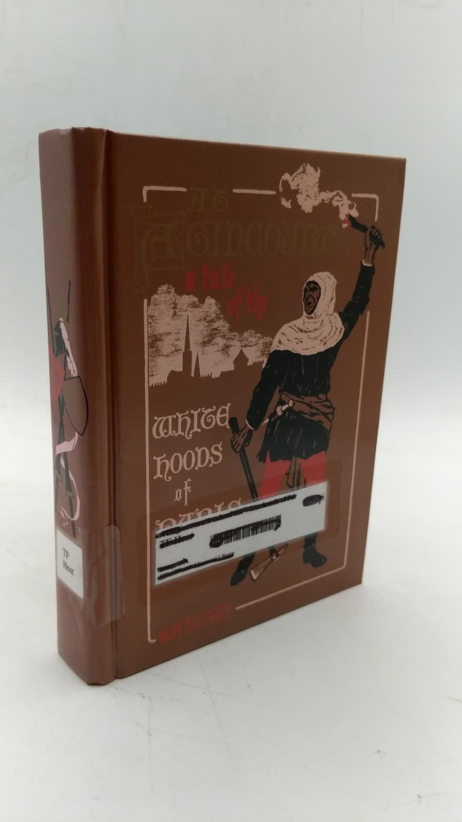 At Agincourt: A Tale of the White Hoods of Paris by G. A. Henty - front cover
