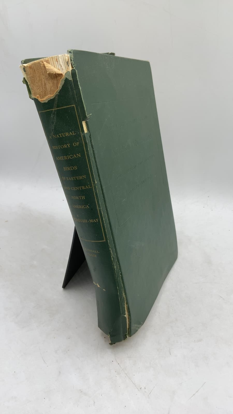 A Natural History of American Birds of Eastern and Central North America by Edward Howe Forbush and John Bichard May - front cover