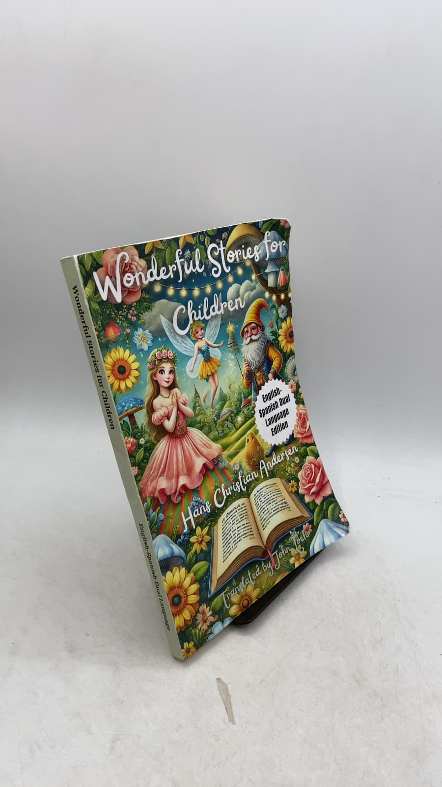 Wonderful Stories for Children: English - Spanish Dual Language Edition by Hans Christian Andersen - front cover