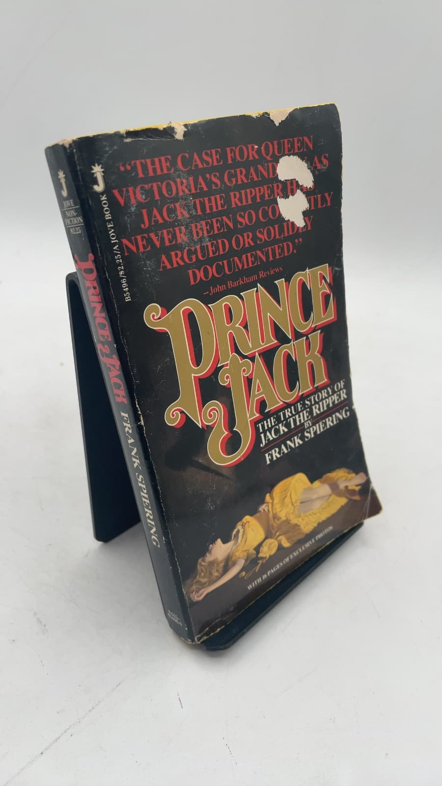 Prince Jack: The True Story of Jack the Ripper by Frank Spiering - front cover