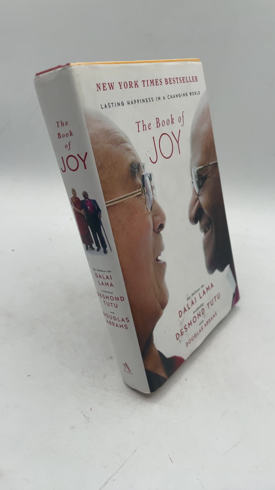 The Book of Joy: Lasting Happiness in a Changing World by His Holiness the Dalai Lama and Archbishop Desmond Tutu with Douglas Abrams - front cover