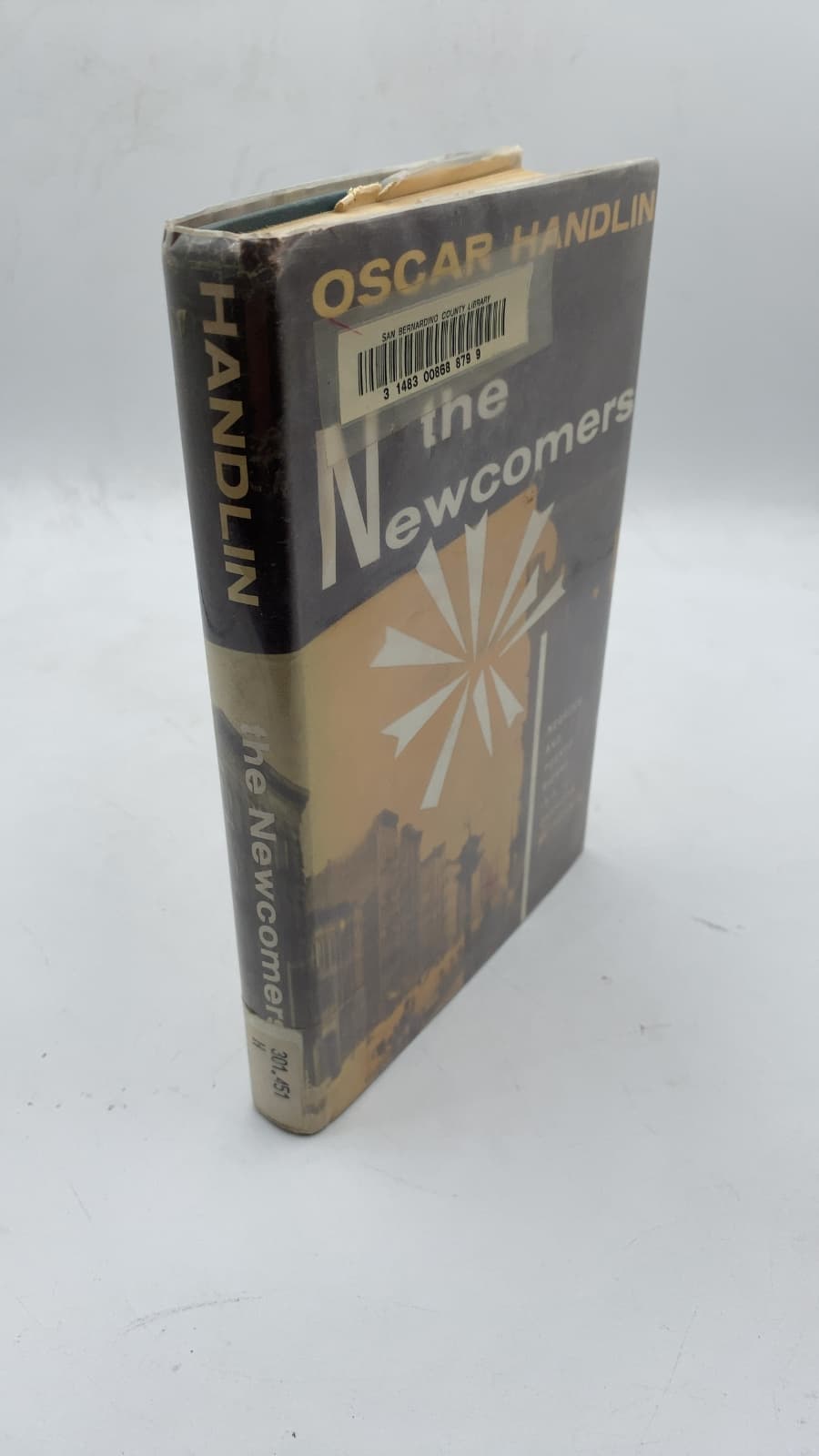 The Newcomers: Negroes and Puerto Ricans in a Changing Metropolis by Oscar Handlin - front cover