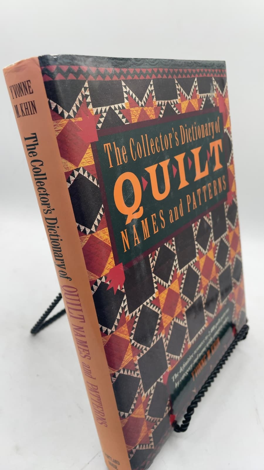 The Collector's Dictionary of Quilt Names & Patterns by Yvonne M. Khin - front cover