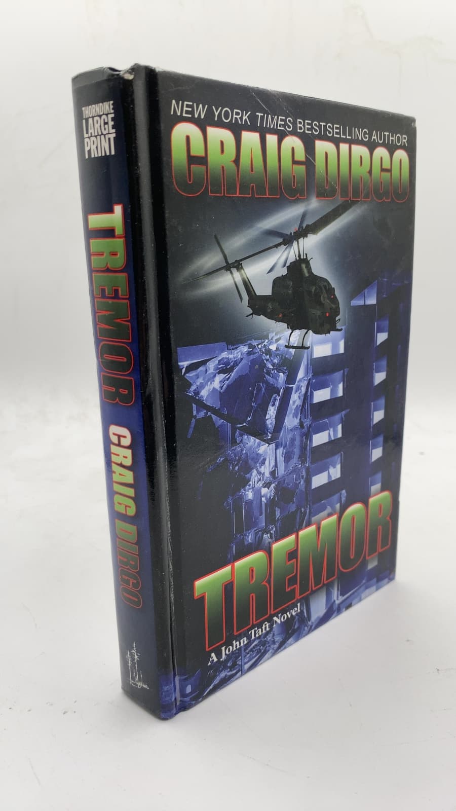 Tremor by Craig Dirgo - front cover