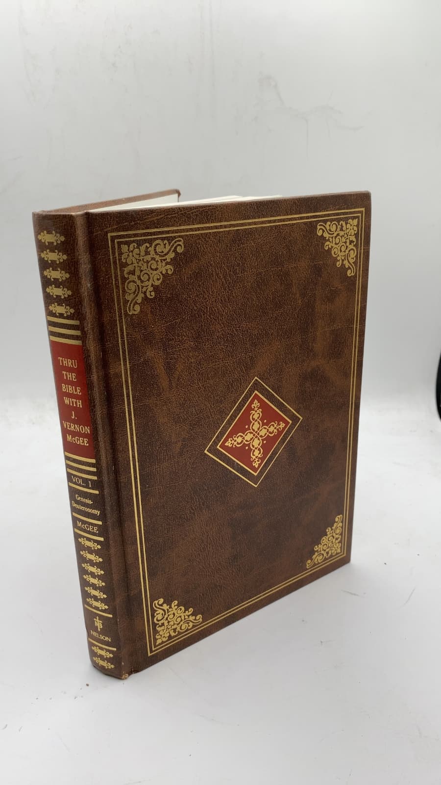 Thru the Bible with J. Vernon McGee, Volume I: Genesis–Deuteronomy by J. Vernon McGee - front cover