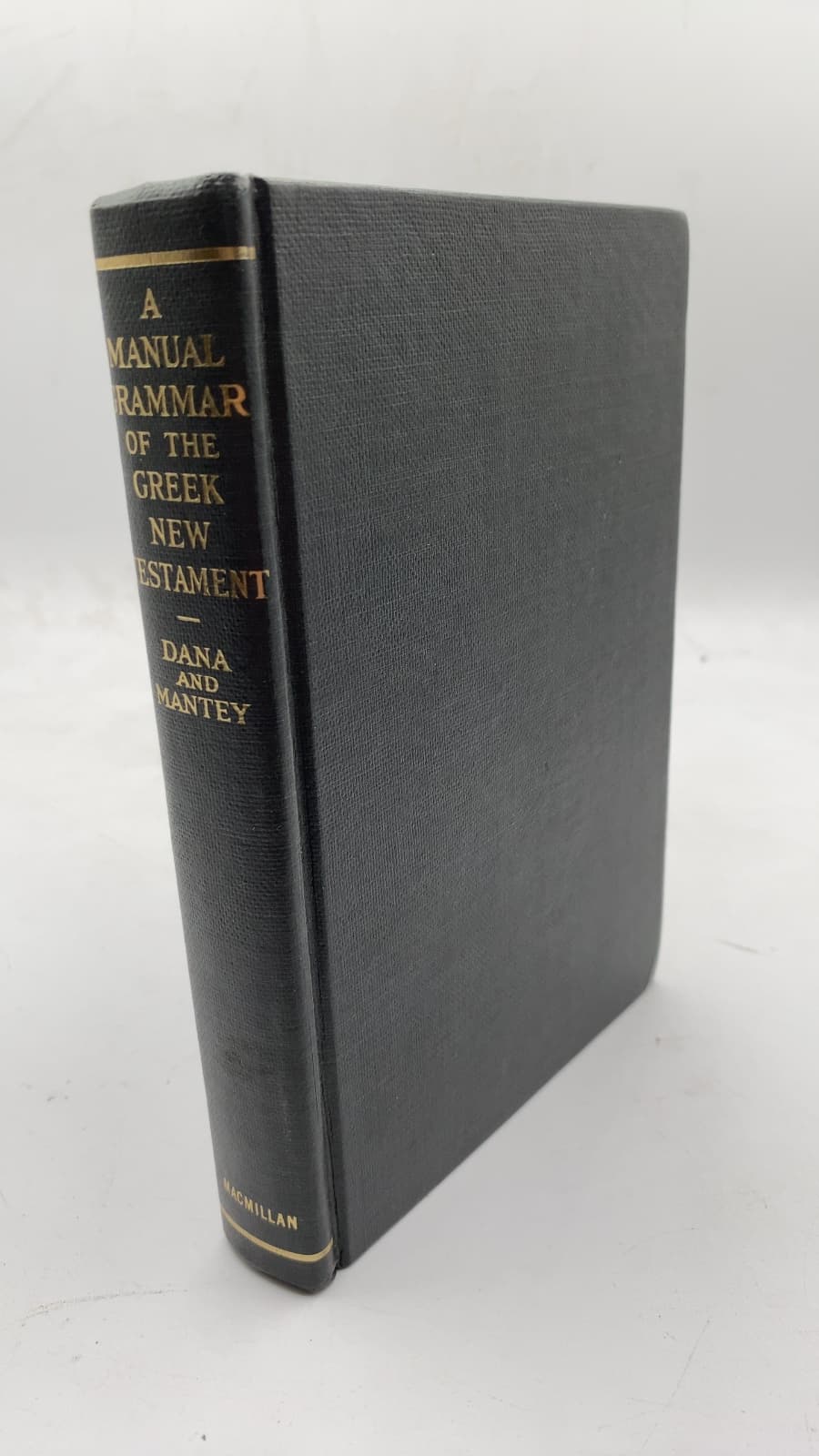 A Manual Grammar of the Greek New Testament