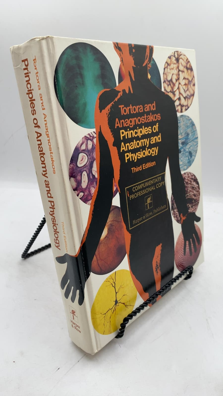 Principles of Anatomy and Physiology, Third Edition by Gerard J. Tortora and Nicholas P. Anagnostakos - front cover