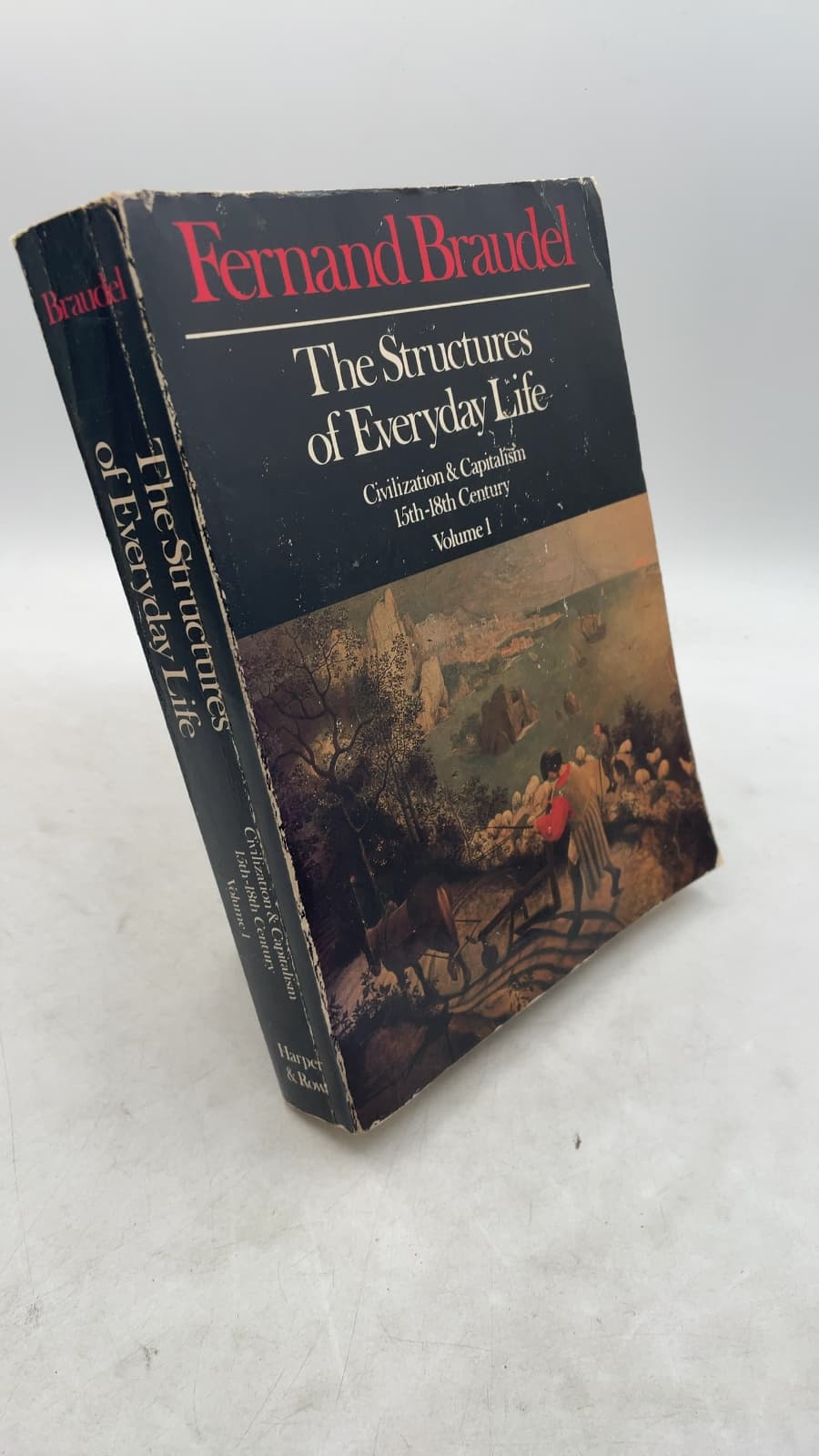 The Structures of Everyday Life: The Limits of the Possible by Fernand Braudel - front cover