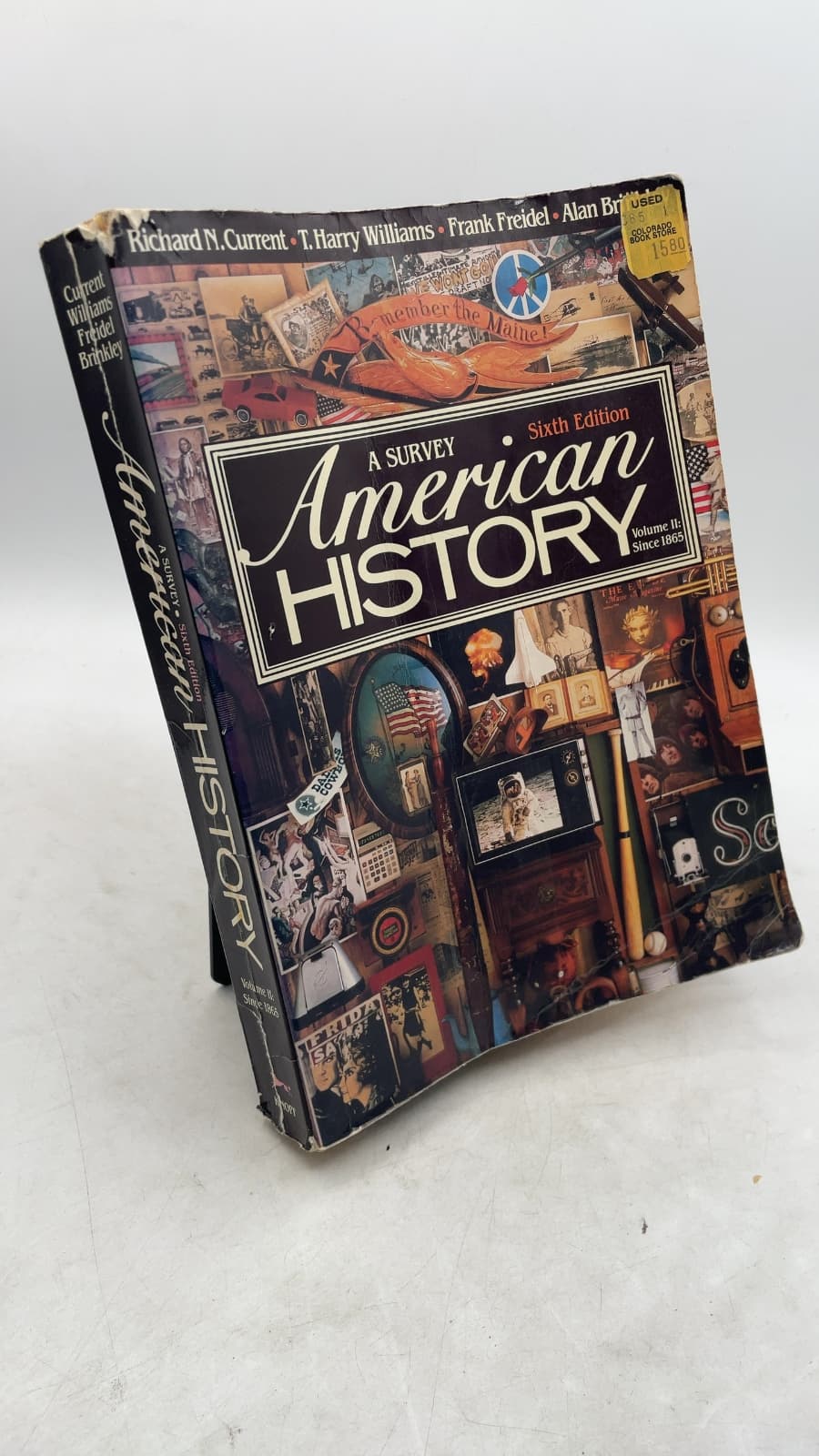 American History: A Survey Volume II: Since 1865 by Richard N. Current, T. Harry Williams, Frank Freidel, Alan Brinkley - front cover
