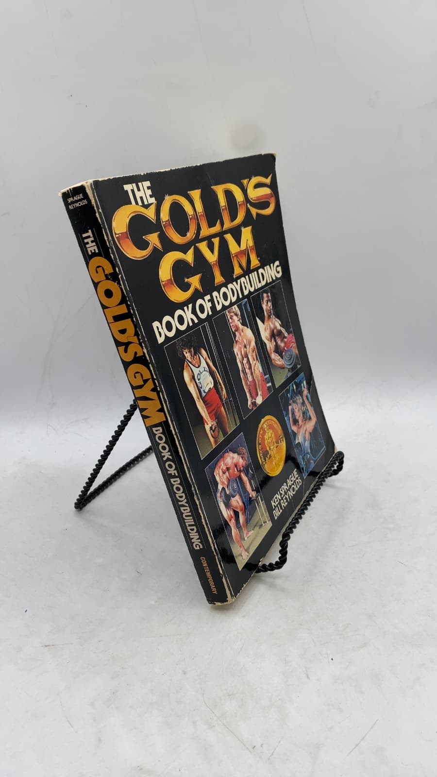 The Gold's Gym Book of Bodybuilding by Ken Sprague and Bill Reynolds - front cover