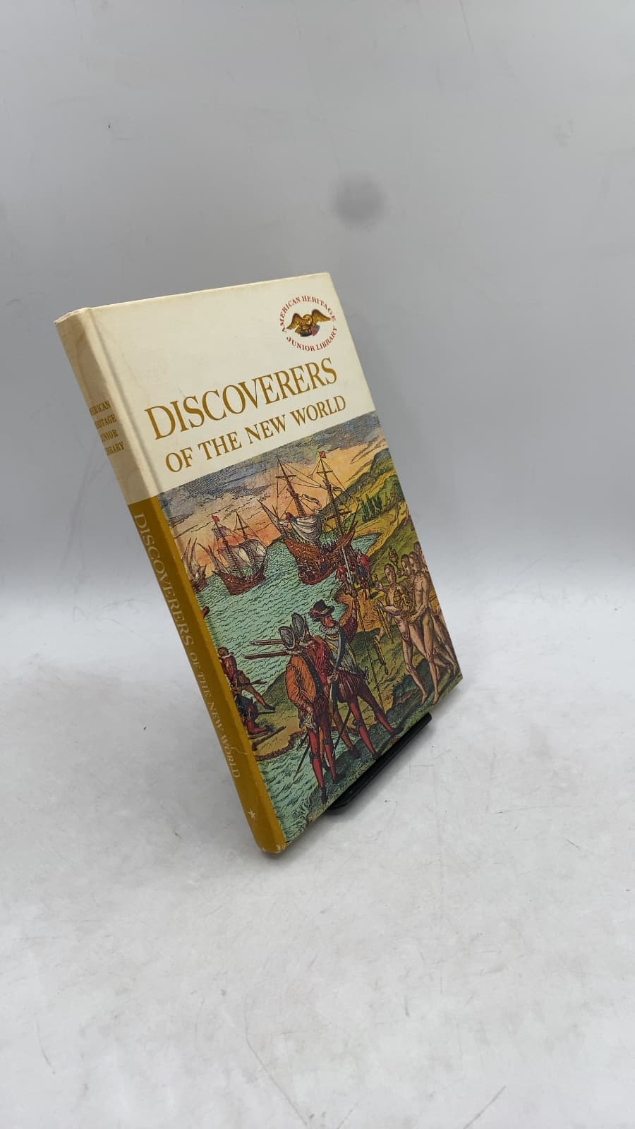 Discoverers of the New World by Josef Berger - front cover
