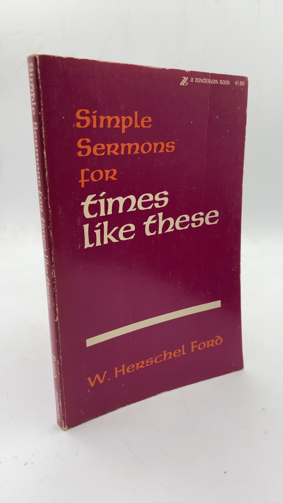 Simple Sermons for Times Like These by W. Herschel Ford, D.D. - front cover